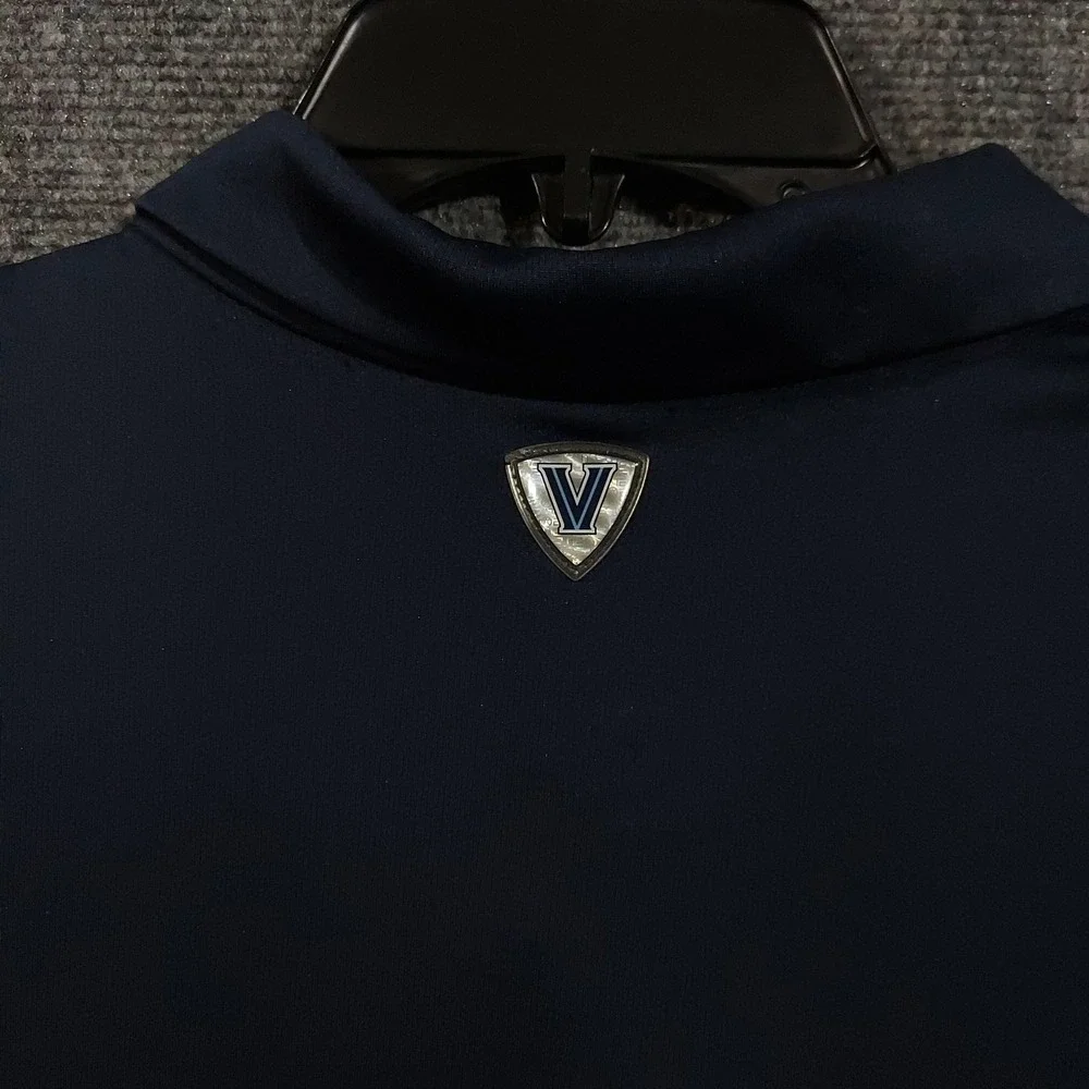 Villanova Basketball Polo Shirt‎ Mens XL Navy Nike Elite Dri-Fit Performance